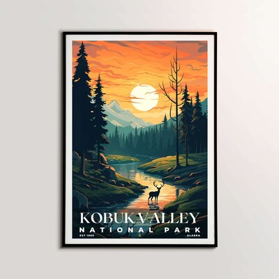 Kobuk Valley National Park Poster, Travel Art, Office Poster, Home Decor | S7 - image2